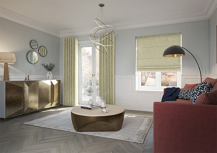 Caen Chenille, Soft Cream - Made to Measure Curtains - Image 8